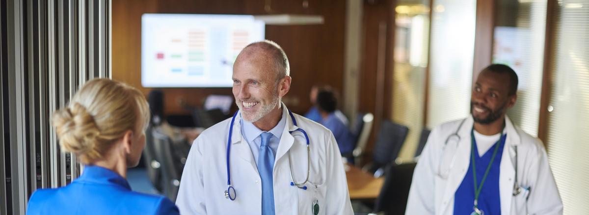 welcoming medical team