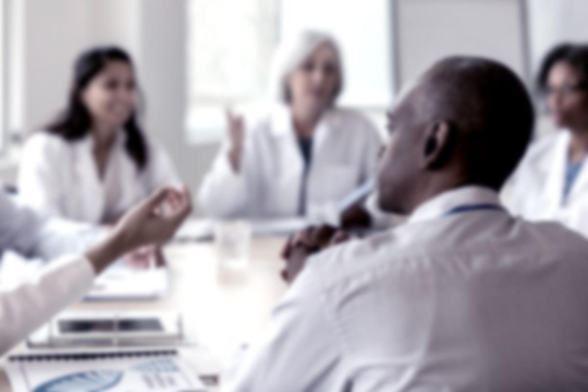 Serious hospital administrator